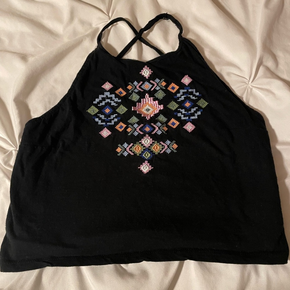 Love Peace & Lazy Days Crop Top